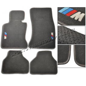 BMW E65 Luxus-Sporttextilteppiche mit M-Logo