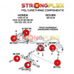 Honda CRX 1992-97 StrongFlex kompletter Satz Silentblöcke 36-tlg