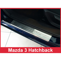 Einstiegsleisten aus Edelstahl 4 Stück Mazda 3 Htb. 2013-17
