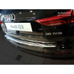 Edelstahl-Chromabdeckung der Oberkante der Heckstoßstange Audi A7 2017+ C8 Sportback