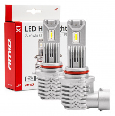 LED-Hauptscheinwerferlampen HB3 9005/HIR1 9011/H10 X1 Serie AMiO