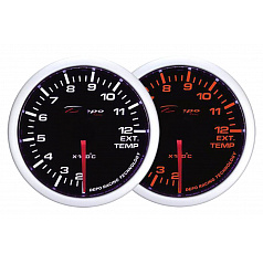Depo WA 60mm Uhr - Abgastemperatur