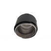 Endrohrdämpfer 114mm Eingang 63mm Carbon Matt