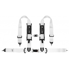 Sportgurte Slide V2 Weiß 4P 3" E4