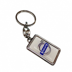 Volvo Schlüsselanhänger eckig