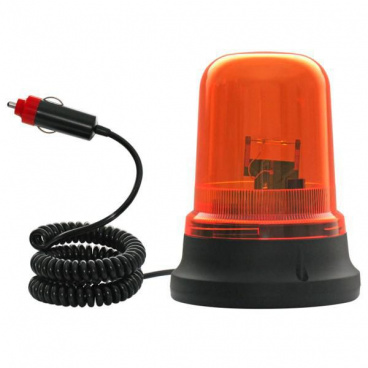 Warnleuchte 12V orange - groß H1