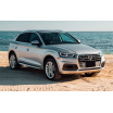Edelstahlabdeckung - Schwellenschutz für die hintere Stoßstange Audi Q5 II 2016+
