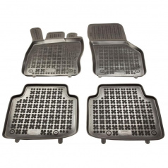 Gummi-Fußmatten mit erhöhtem Rand Škoda Superb III, 2015-