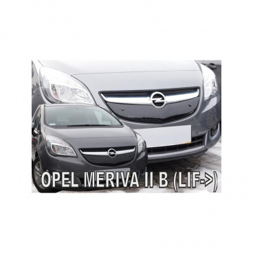 Wintervorhang - Kühlerabdeckung - Opel Meriva, nach Facelift, 2014-