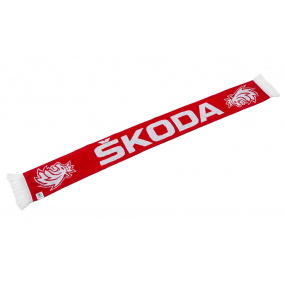 Original gestrickter Schal ŠKODA HOKEJ