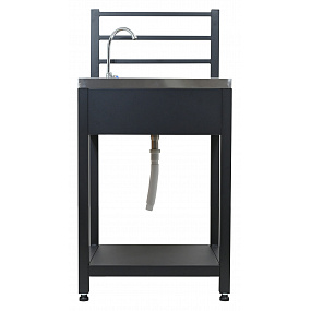 Modultisch mit Spüle TORINO 1 für Außenküche 60x47x123cm