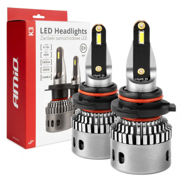 LED-Hauptscheinwerfer K3 HB4 9006 12V 6000K Canbus AMIO-03688 LED-Hauptscheinwerfer K3 HB4 9006 12V 6000K Canbus AMIO-03688