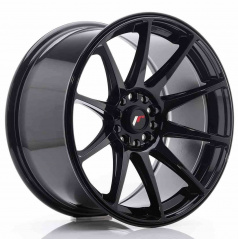 JR Wheels JR11 18x9,5 ET30 5x112/114 Glänzend Schwarz