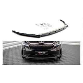 Splitter Skoda Enyaq iV przód v.2 Gloss Black Splitter Skoda Enyaq iV przód v.2 Gloss Black