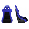 Sportstuhl SLIDE KS2 Premium Schwarz & Violett Velours Schwarz Glitzer