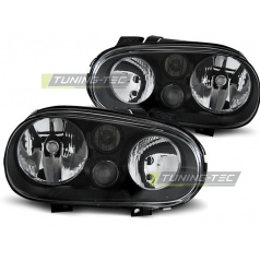 VW Golf 4 09.1997-09.2003 klare Frontleuchten schwarz