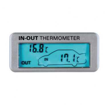 Digitales Thermometer für Innen- und Außentemperatur, Hintergrundbeleuchtung