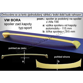 VOLKSWAGEN BORA (98+) Heckspoiler. Hauben (EU-Homologation) VOLKSWAGEN BORA (98+) Heckspoiler. Hauben (EU-Homologation)