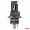 LED-Autolampen F25 SILVER FULL CANBUS 58W H4 H19 12V 24V AMIO-04703
