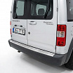 Polierte Edelstahl-Abdeckung der oberen Kante der hinteren Stoßstange Ford Transit Connect I / Tourneo Connect I 2003-13