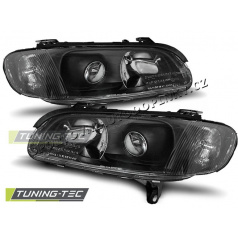 Opel Omega B 04.1994-08.1999 klare Frontleuchten schwarz