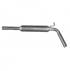 Der mittlere Teil des Škoda Fabia 1 Auspuffs.4i, Seat Ibiza / Cordoba, VW Polo