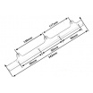 Honda Civic 1988–00 DOHC TurboWorks Kraftstoffverteiler