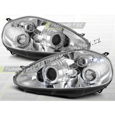 FIAT GRANDE PUNTO 2005–09 KLARES VORDERE LICHT ANGEL EYES CHROM