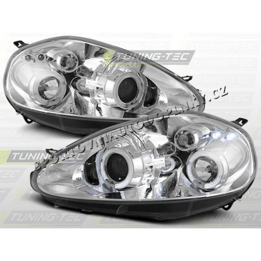 FIAT GRANDE PUNTO 2005–09 KLARES VORDERE LICHT ANGEL EYES CHROM