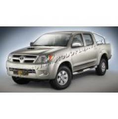 Toyota Hilux 4x4, 2006-, seitliche Gummi-Türschutzstreifen (Satz)