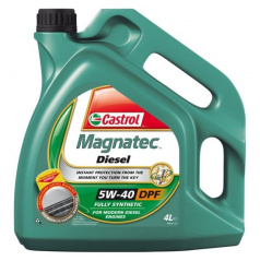 Motoröl Castrol Magnatec 5W-40 Diesel B4/DPF – 4 Liter