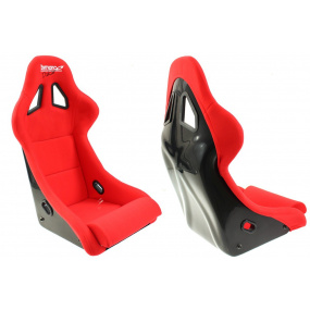 Sportliche Hartschale Bimarco Dakar rot, FIA-Homologation