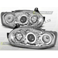 FORD ESCORT MK6/MK7 1993-00 KLARE VORDERE LICHTER ANGEL EYES CHROM