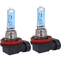 Halogenlampen H11 XENON WEISS 12V 55W +90% (4300K)