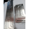 Edelstahl Innenbodenschweller Omtec VW Transporter T5, T6 4 Stk