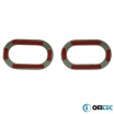 Frontblinkerabdeckungen aus Edelstahl Omtec Dacia Duster 2010-18, Lodgy 2012+