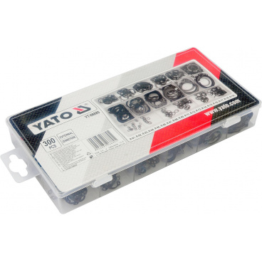 Sicherungsringe-Satz à 300 Stück, R1-R19, Durchm. 3 -32mm