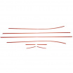 Edelstahl-Fensterverkleidung Hyundai IX20 2010-2021 8-tlg