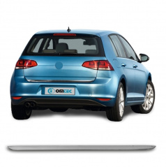 Untere Stange des Kofferraums aus Edelstahl, verchromt und schwarz, für VW Golf 7 2012–20 HTB