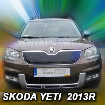 Winter-Kühlerabdeckung oben Škoda Yeti 2013+