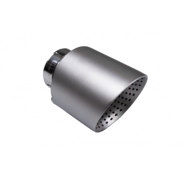Endstück des Schalldämpfers 114mm Eingang 70mm Gebürstet Endstück des Schalldämpfers 114mm Eingang 70mm Gebürstet