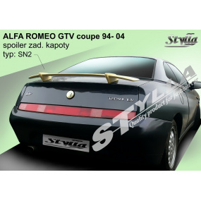 Alfa Romeo GTV 1995+ Heckhaubenspoiler (EU-Homologation) Alfa Romeo GTV 1995+ Heckhaubenspoiler (EU-Homologation)
