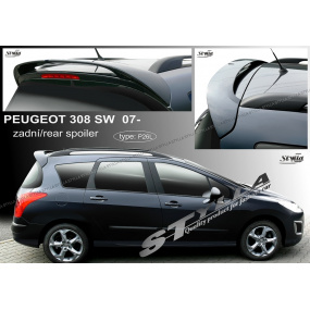 Peugeot 308 SW Kombi 2007+ Heckspoiler (EU-Homologation) Peugeot 308 SW Kombi 2007+ Heckspoiler (EU-Homologation)