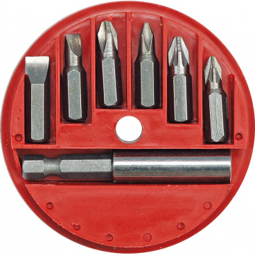 Satz Bits + Halter 7-tlg Satz Bits + Halter 7-tlg