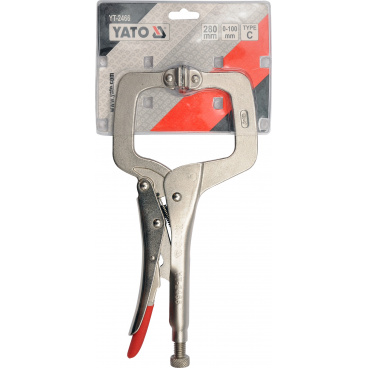 Selbstklemmende Zange Typ C 280 mm ( YT-2466 ) Selbstklemmende Zange Typ C 280 mm ( YT-2466 )