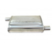 Mittelschalldämpfer 76mm TurboWorks LT 304SS 355mm