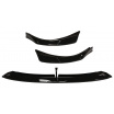 Vorderer Spoiler Mazda 3 IV BP Glänzend Schwarz