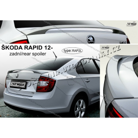 Škoda Rapid 2012- Heckspoiler (EU-Homologation) Škoda Rapid 2012- Heckspoiler (EU-Homologation)