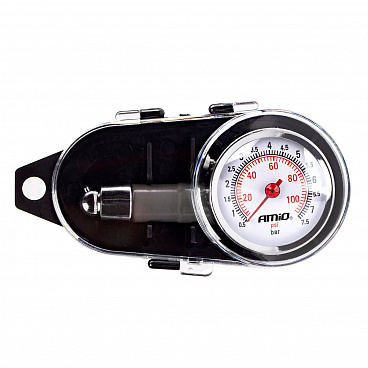 Pneumatisches Manometer METALL 0,5 - 7 Atm Pneumatisches Manometer METALL 0,5 - 7 Atm