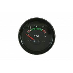Zusätzlicher Wecker KET VOLTMETER 52 mm